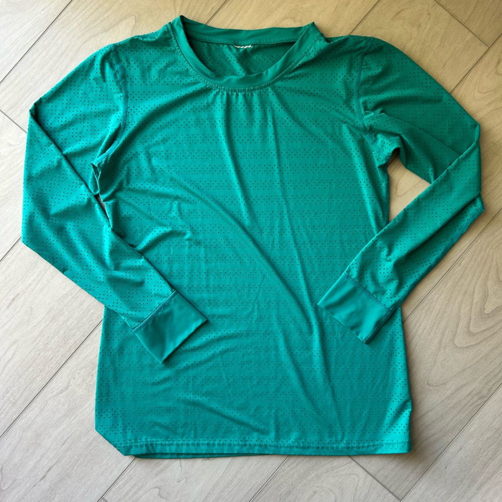 Teal Long Sleeve Top